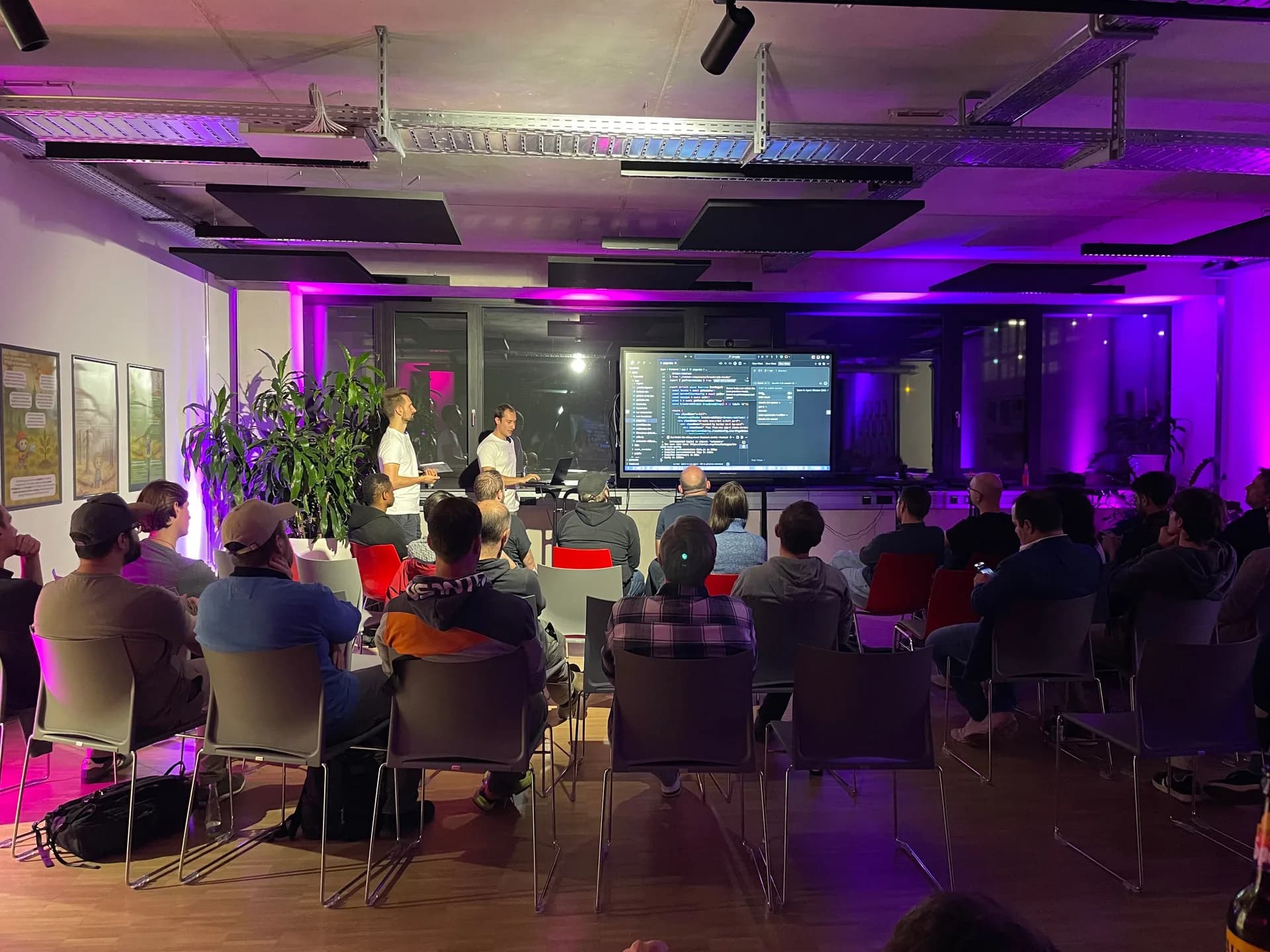 KI-Interessierte beim Meetup Niederbayern AI